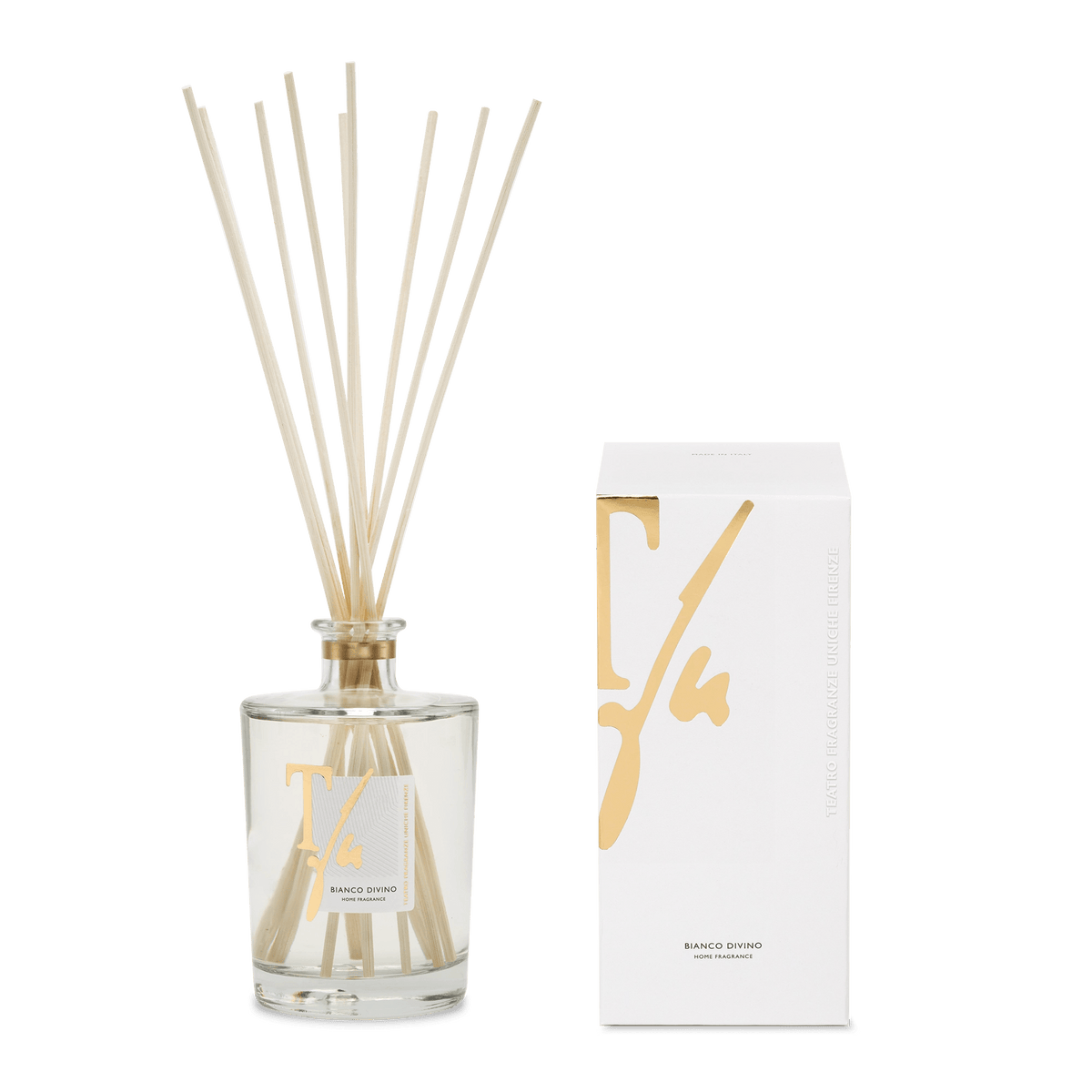 Teatro Fragranze bianco divino sticks 500ml - champagne and flowers