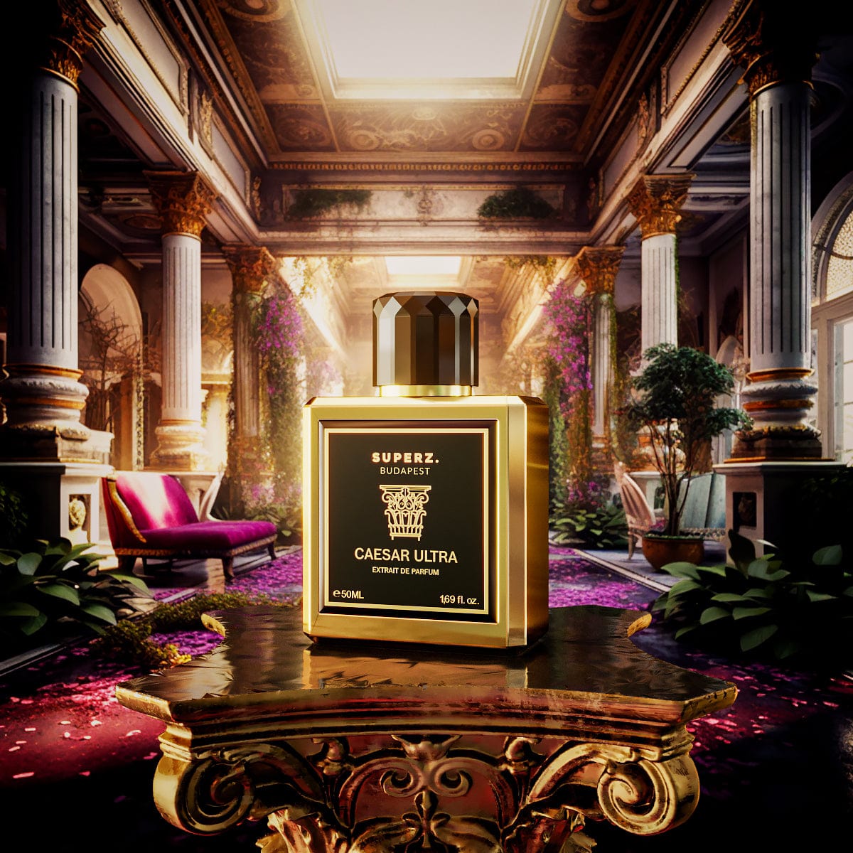 Caesar Ultra, una fragranza lussuosa 50 ml Extrait De Parfum