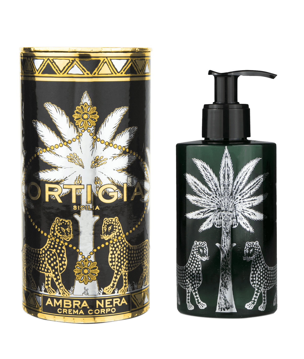 Ambra Nera Body Cream Ortigia Sicilia Body Cream 100 ml / 300 ml