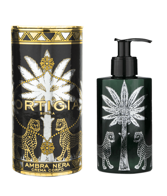 Ambra Nera Body Cream Ortigia Sicilia Crema Corpo 100 ml / 300 ml