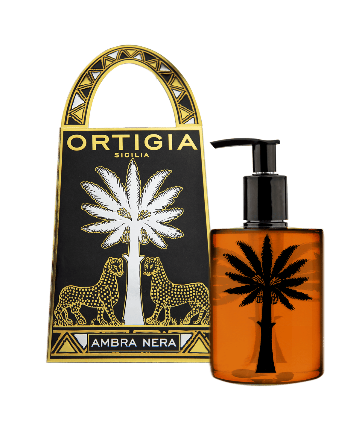 Ambra Nera Liquid Soap Ortigia Sicilia Sapone Liquido 300 ml