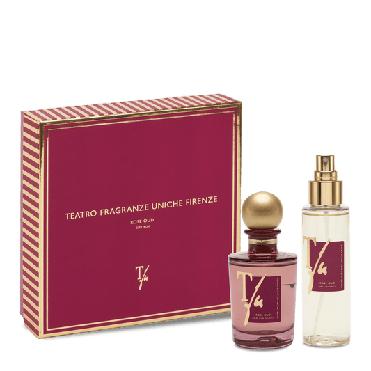 Rose Oud confezione regalo Teatro Fragranze Uniche