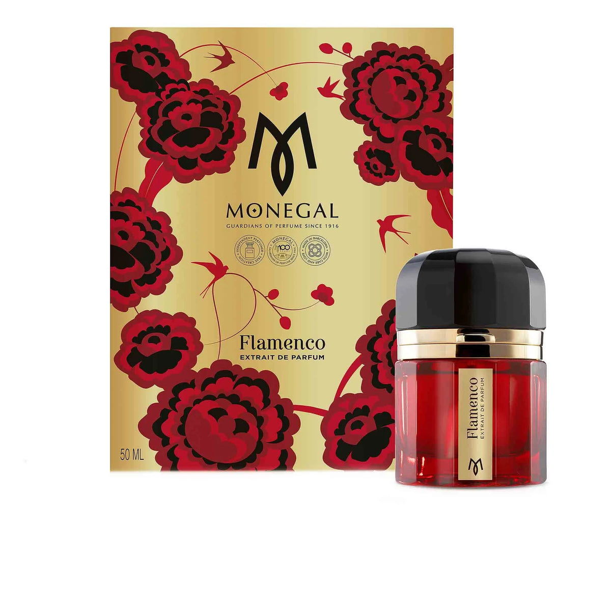Flamenco Extrait de Parfum Ramon Monegal 50 ml - flacone e astuccio