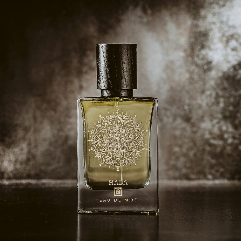 Hala, a blend of fresh, lively grapefruit combined with sweet, sensual plum